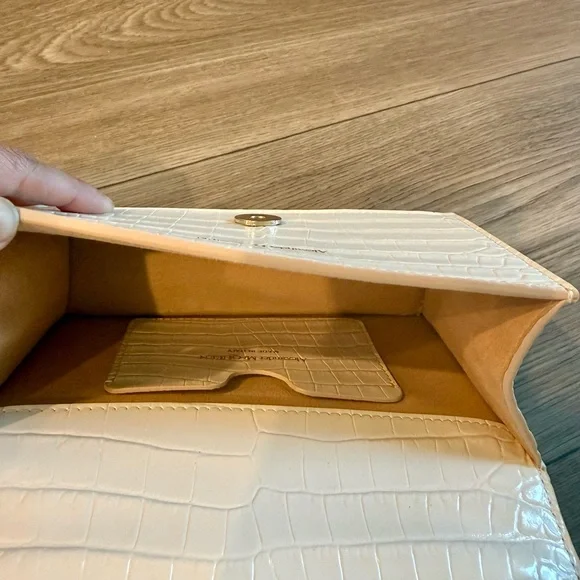 Alexander McQueen Women's Mini Jewelled Satchel in Deep Ivory. New w/out tags. - Picture 9 of 13